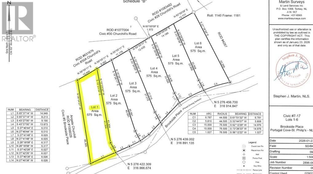 Property Photo:  7 Brookside Place Lot 1  NL A1M 2P4 