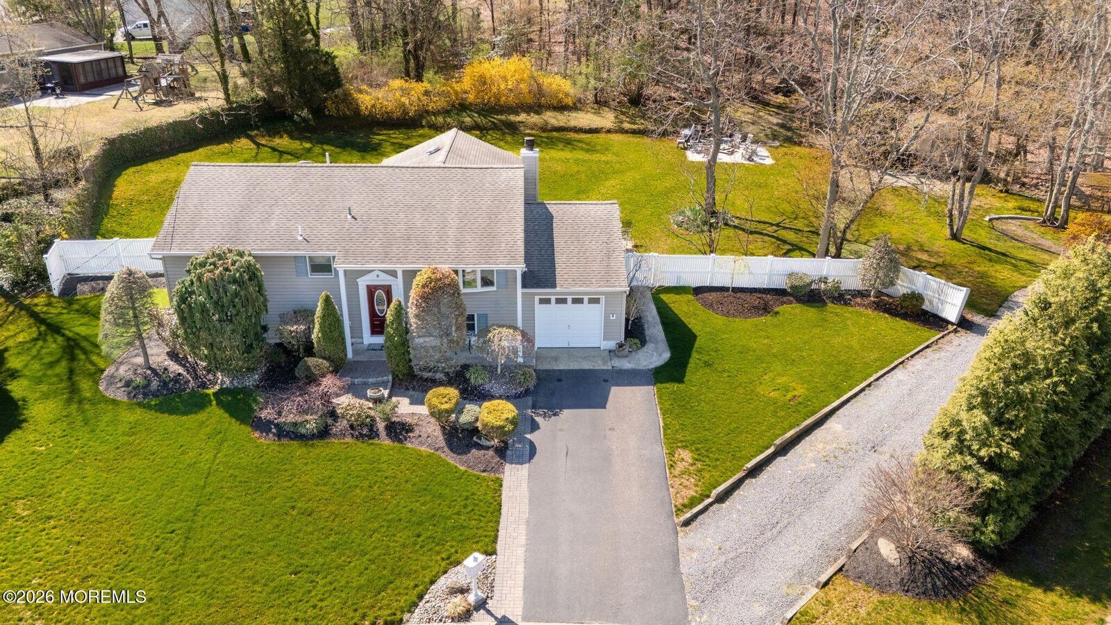 Property Photo:  2 Darien Circle  NJ 07731 