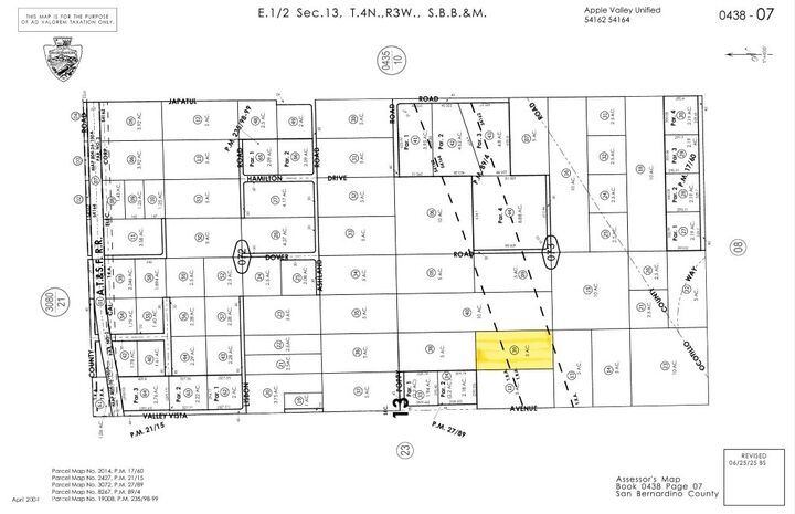 Property Photo:  9950 Belfast Road  CA 92308 