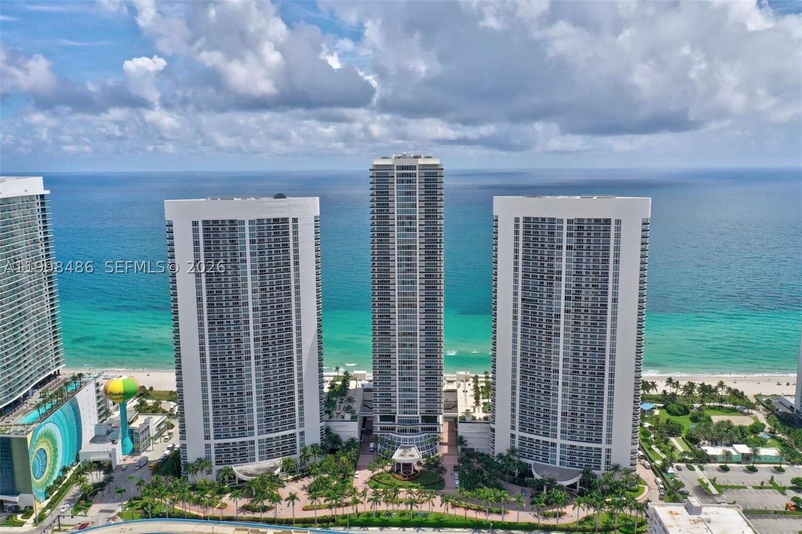 Property Photo: 1830 S Ocean Dr 3203 FL 33009