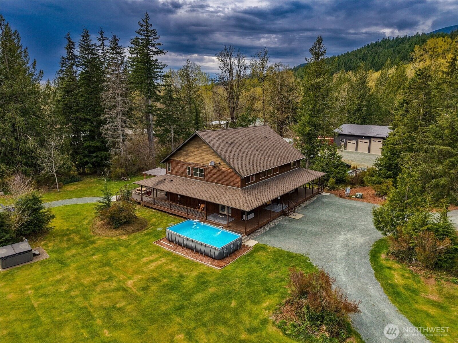 Property Photo:  15322  May Creek Road  WA 98251 