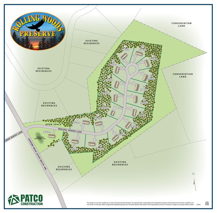 Property Photo:  Lot 16 Rolling Woods Lane  ME 04090 