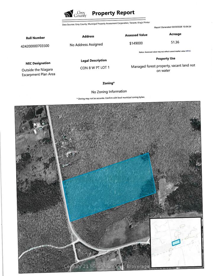 Photo de la propriété:  Lt 1 8 Concession  ON N0H 2E0 