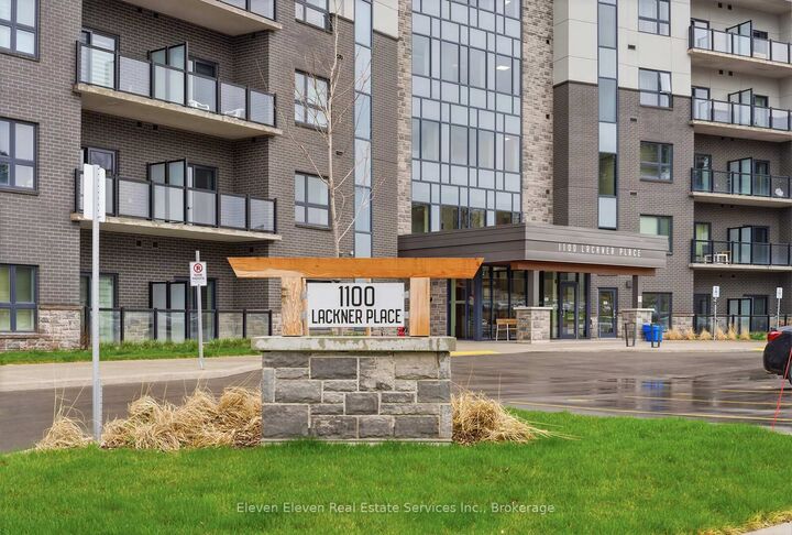 Property Photo: 1100 Lackner Place 322 ON N2A 0M1