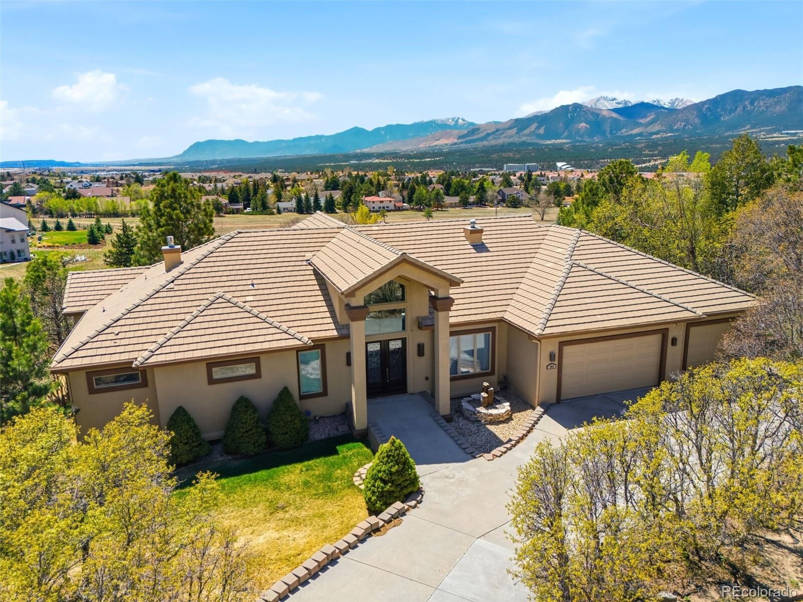 Property Photo: 165 Mission Hill Way CO 80921
