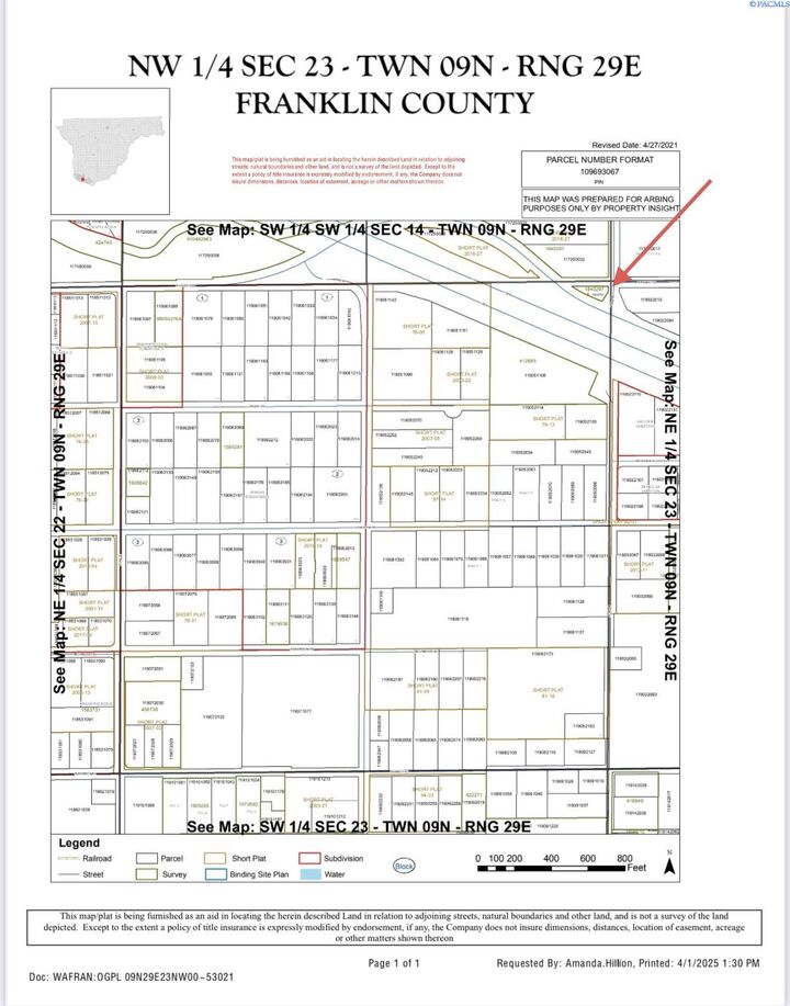 Property Photo:  Tbd Road 44  WA 99301 