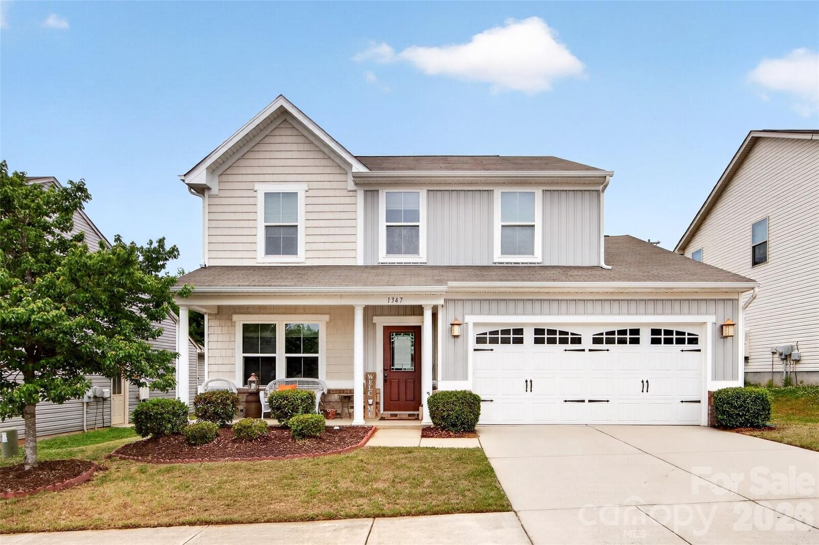 Property Photo:  1347 Farm Branch Drive SW  NC 28027 