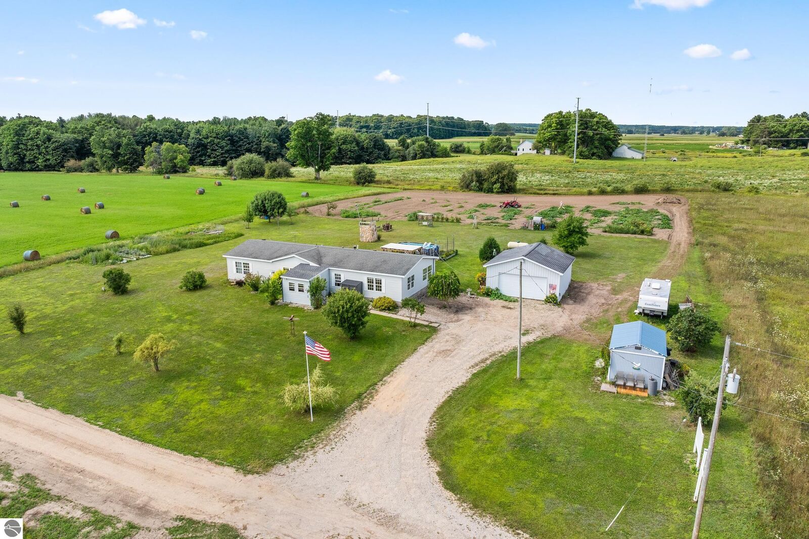 Property Photo:  4433 Hamlin Road  MI 49637 