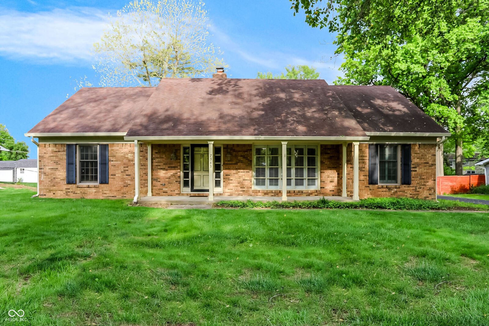 Property Photo:  7363 Johnson Road  IN 46250 