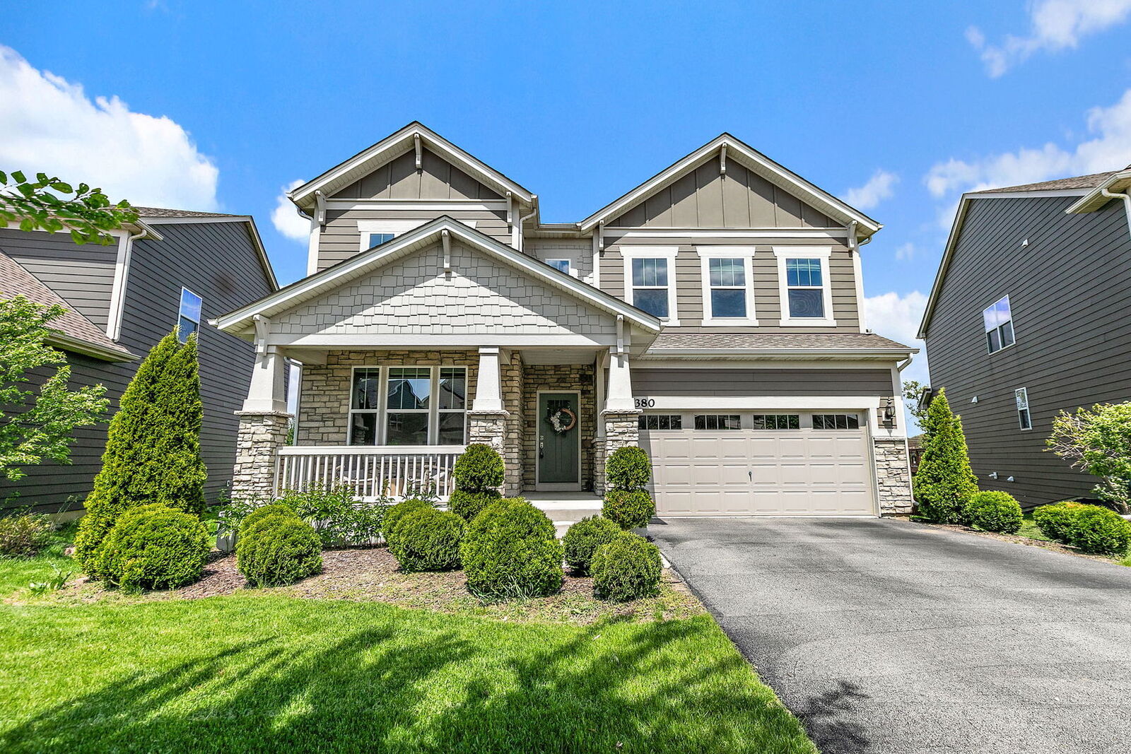 Property Photo:  380 Hamilton Road  IL 60175 