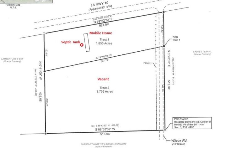 Property Photo:  Wilcox Road  LA 70444 