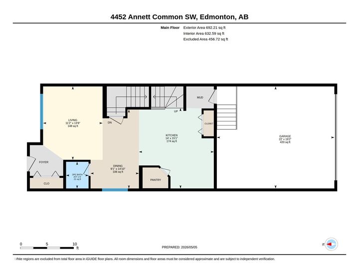 Property Photo:  4452 Annett Common SW  AB T6W 2V8 
