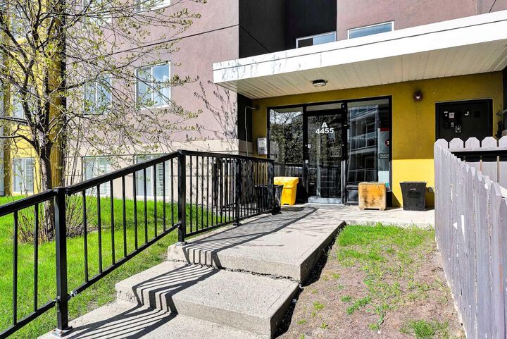 Property Photo:  4455A Greenview Drive NE 406  AB T2E 6M1 