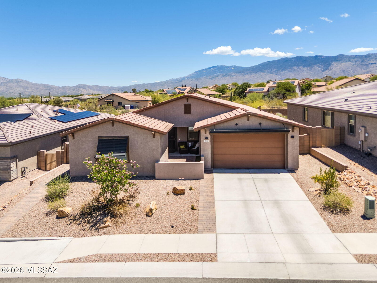 Property Photo:  382 N White Marble Avenue  AZ 85748 