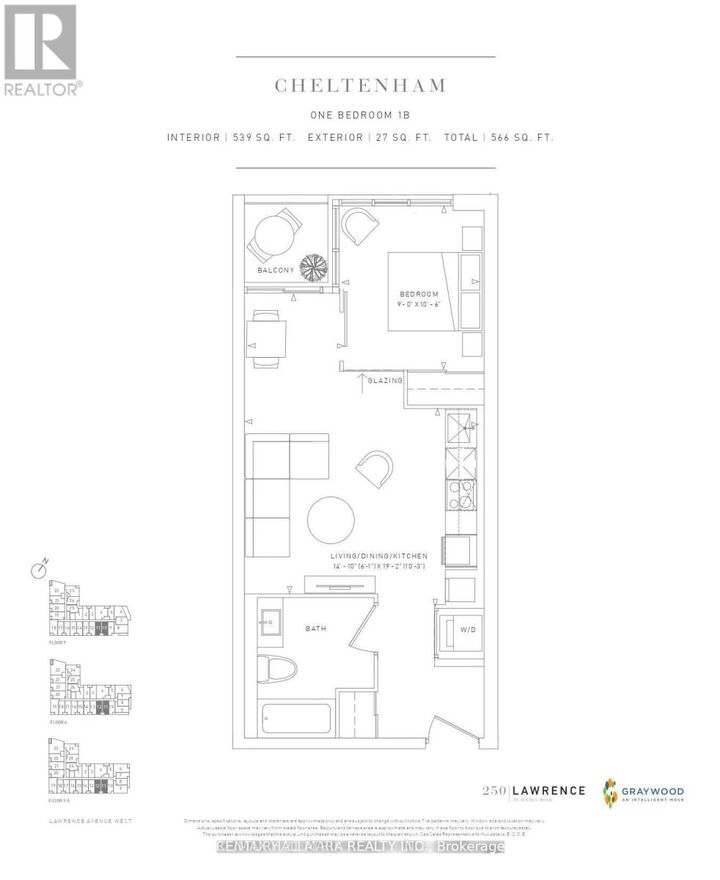 Property Photo:  250 Lawrence Avenue 312  ON M5M 1B2 