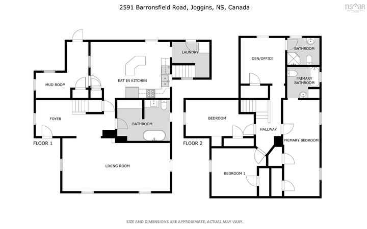 Property Photo: 2591 Barronsfield Road NS B0L 1G0
