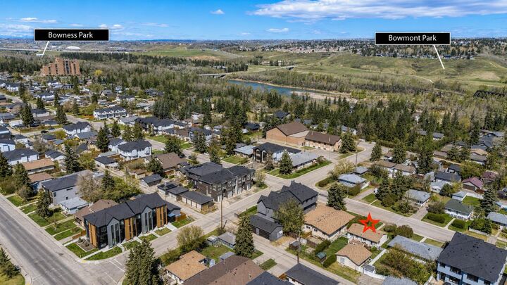 Property Photo:  7939 47 Avenue NW  AB T3B 1Z3 