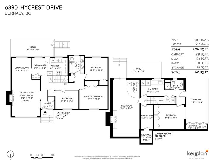 Property Photo: 6890 Hycrest Drive BC V5B 2X2