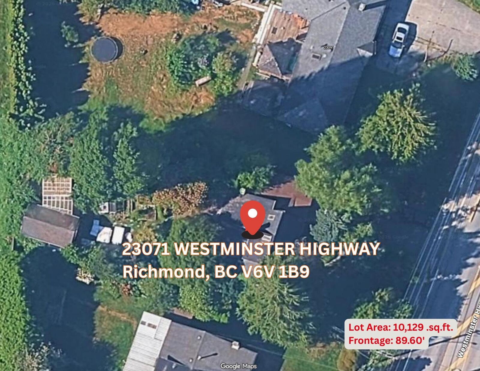 Property Photo: 23071 Westminster Highway BC V6V 1B9