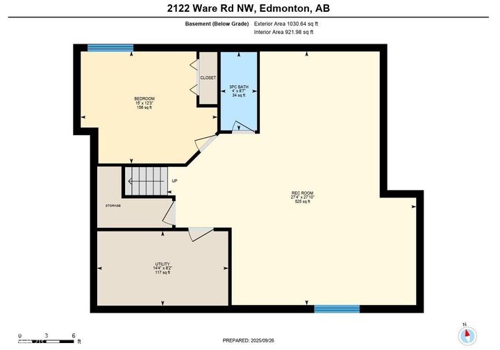 Property Photo:  2122 Ware Road NW  AB T6W 2T9 