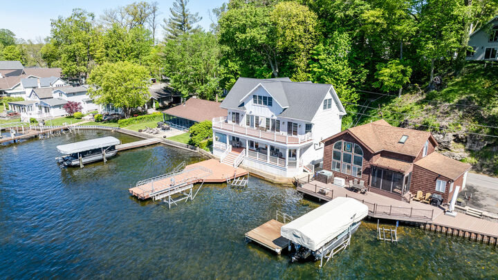 Property Photo:  8568 Lake Avenue  MI 49098 