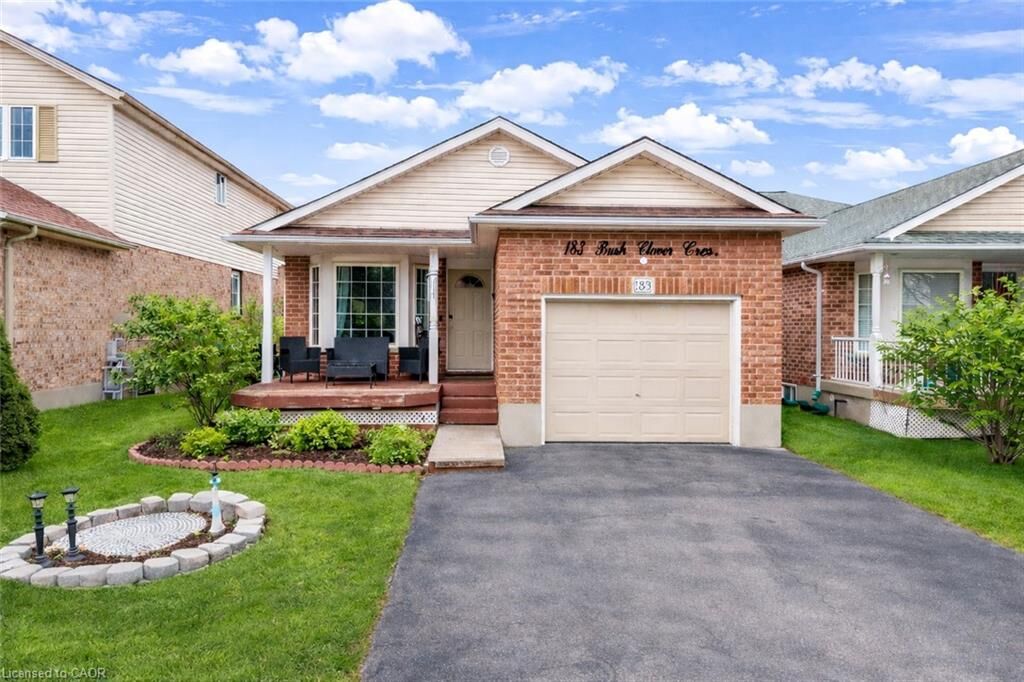Property Photo:  183 Bush Clover Crescent  ON N2E 3P7 