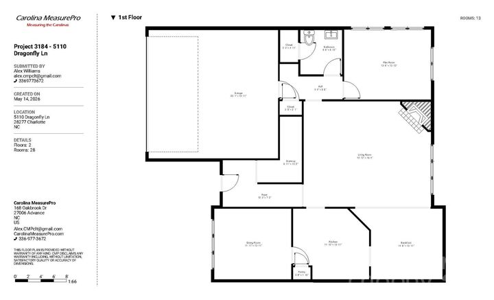 Property Photo:  5110 Dragonfly Lane  NC 28277 