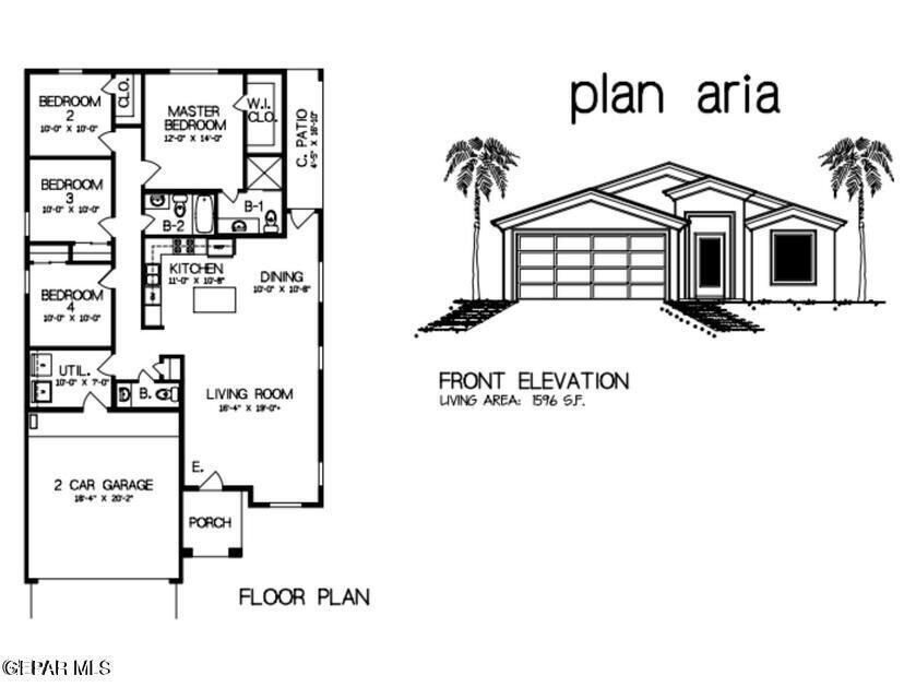 Property Photo:  3821 Perspective Street  TX 79938 