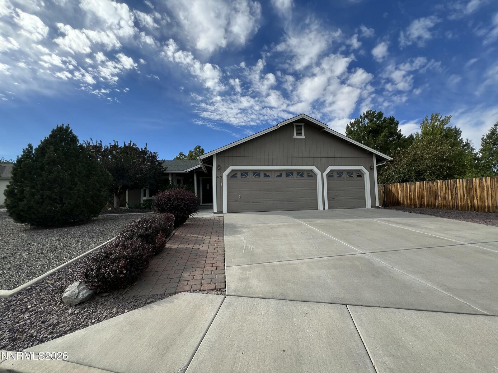 Property Photo:  2175 Albatross Way  NV 89441 
