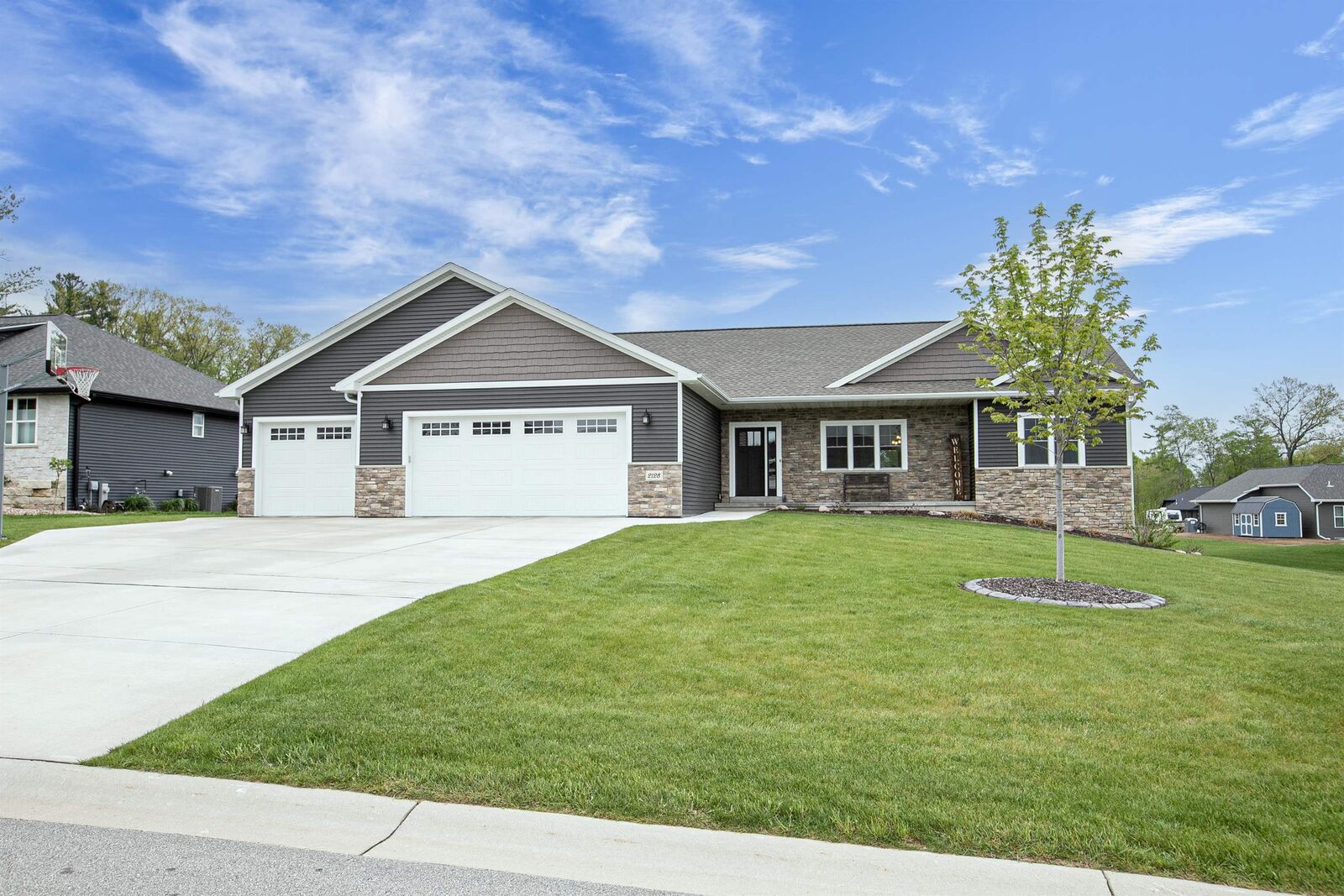 Property Photo: 2128 Clover Field Drive WI 54313