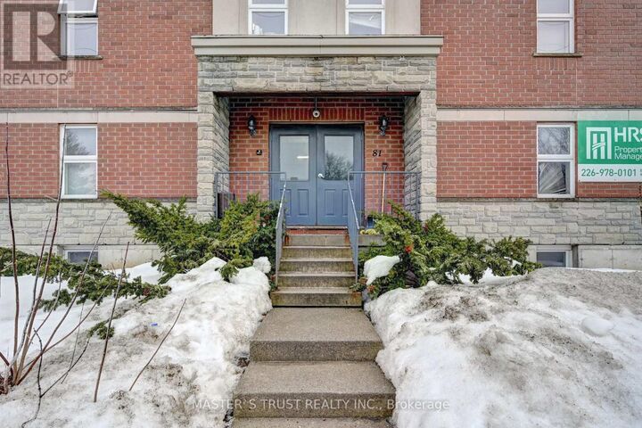 Photo de la propriété:  81 Columbia Street West Unit 12  ON N2L 3K7 