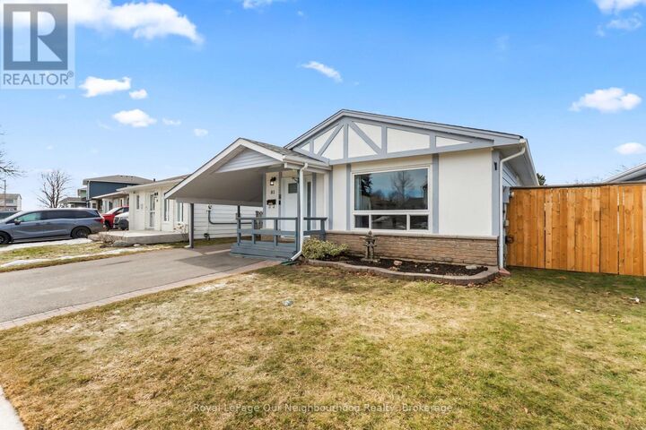 Property Photo: 81 Swanston Crescent ON L1S 3J5