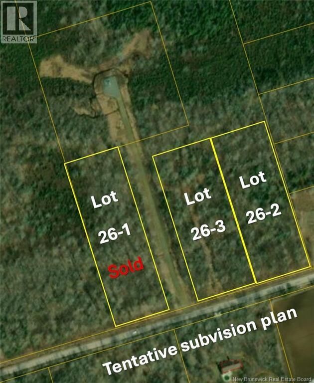 Property Photo:  Lot 26-3 Bateman Mill  NB E4P 2Z3 