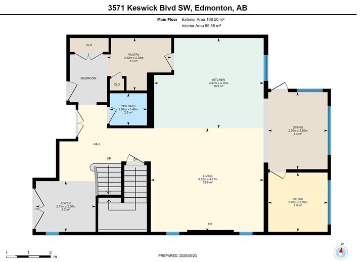Property Photo:  3571 Keswick Boulevard SW  AB T6W 3W9 