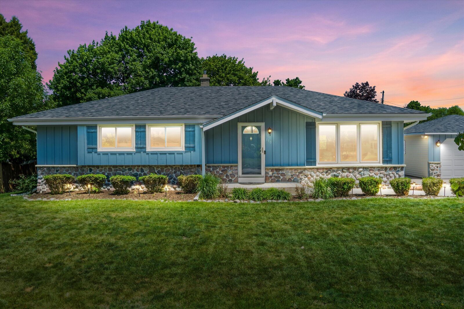 Property Photo: 110 Highland Dr WI 53024