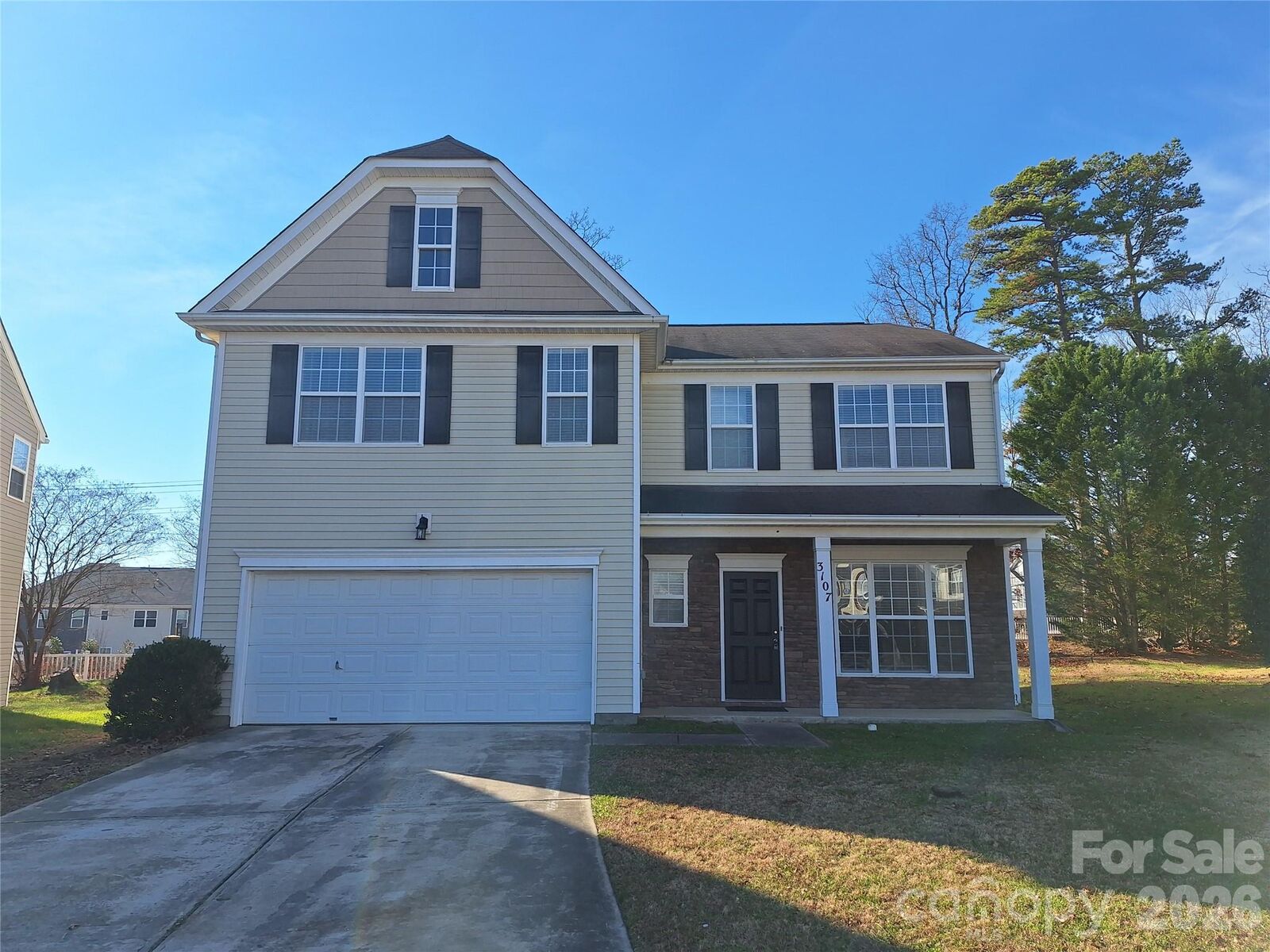 Property Photo: 3107 Briar Rose Court NC 28269