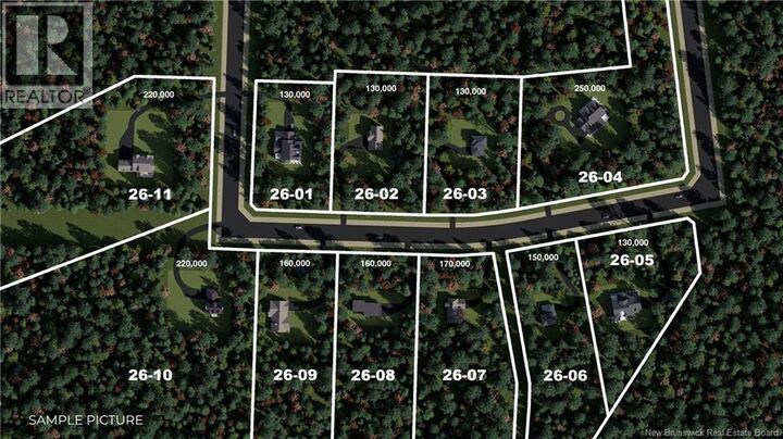 Property Photo:  Lot 26-04 Rue Du Sentier Street  NB E4K 3Y5 