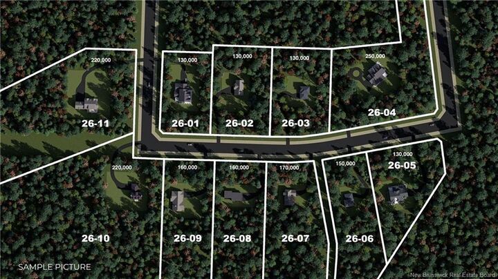 Property Photo: Lot 26-01 Rue Du Sentier Street NB E4K 3Y5