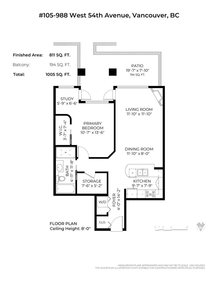 Property Photo:  988 W 54th Avenue 105  BC V6P 1M9 