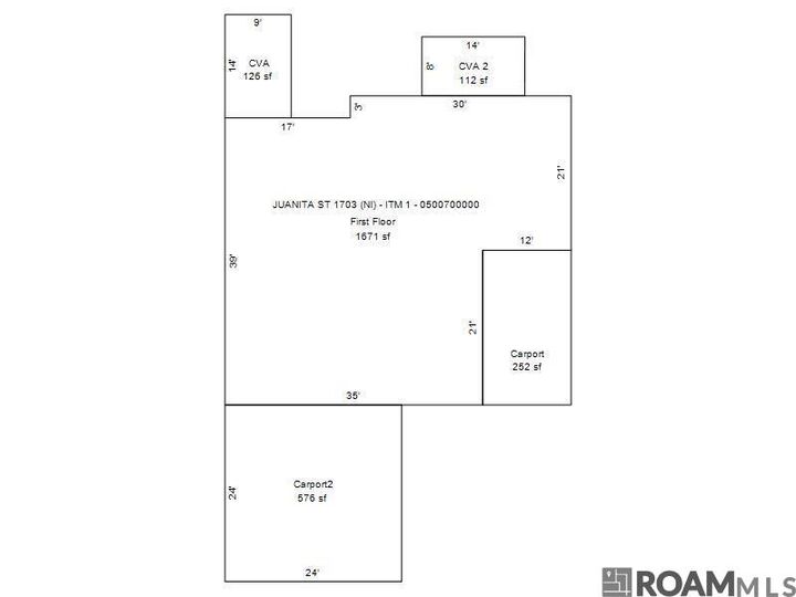 Property Photo:  1703 Juanita St  LA 70560 