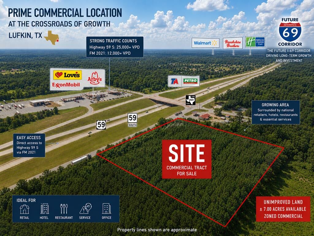 Property Photo:  L17056 Hwy 59 South  TX 75901 