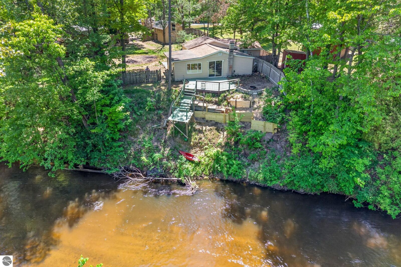 Property Photo:  8538 W Haskell Lake Road  MI 49665 
