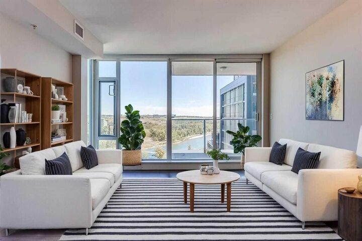 Property Photo: 519 Riverfront Avenue SE 1404 AB T2G 1K6