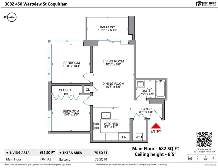 Property Photo:  450 Westview Street 3002  BC V3K 6C3 