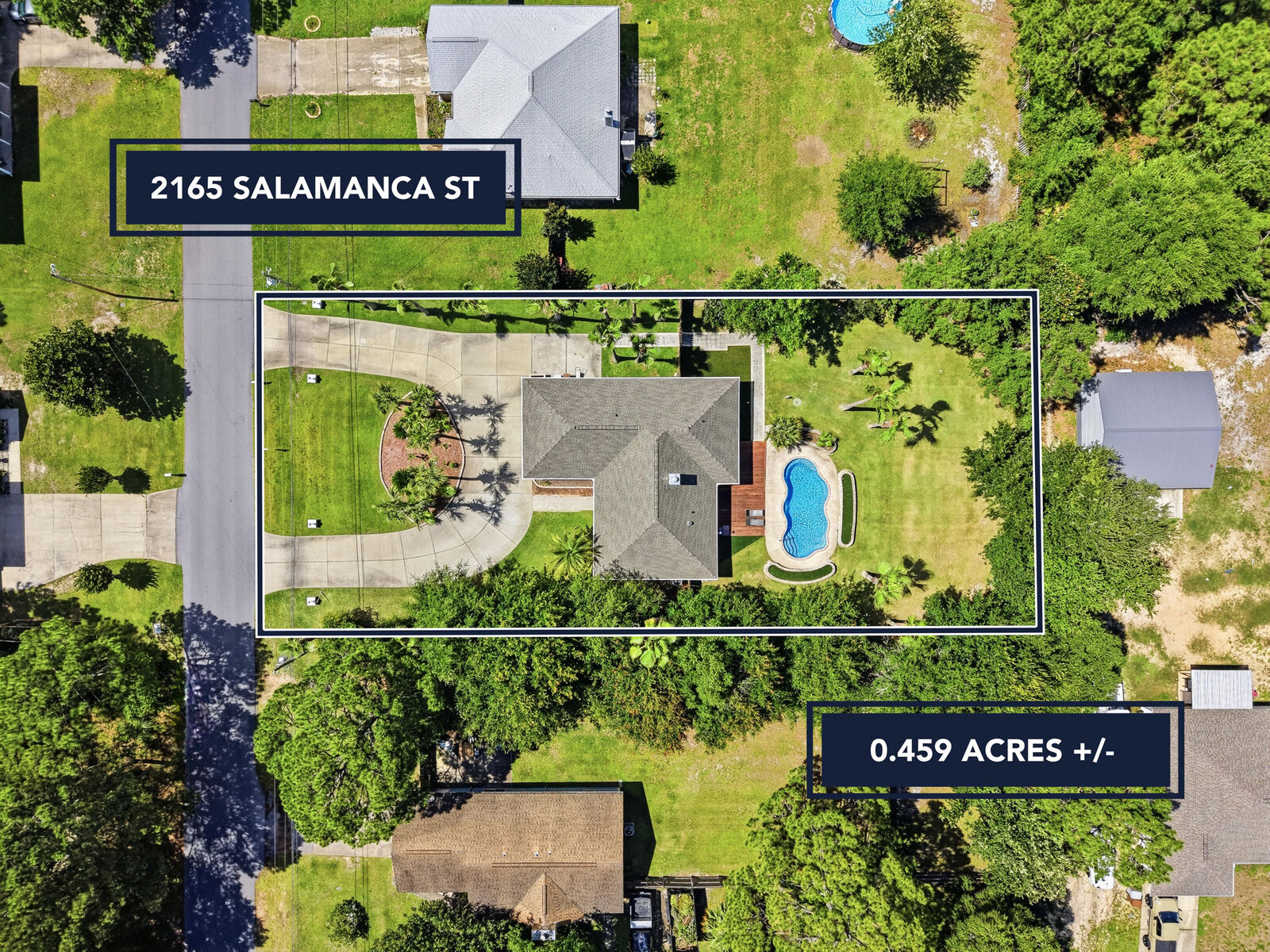 Property Photo:  2165 Salamanca Street  FL 32566 