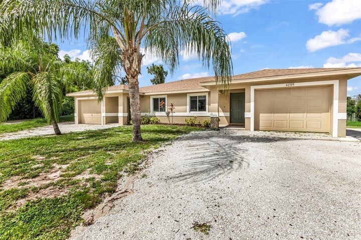 Property Photo: 4893/4895 29th Street SW FL 33973