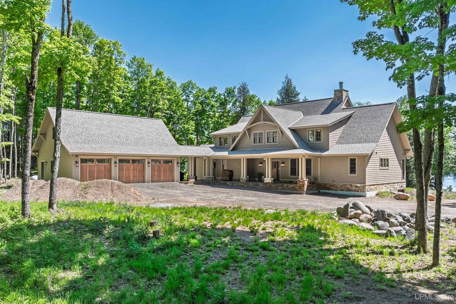 Property Photo:  18751 Big Lake Road  MI 49969 