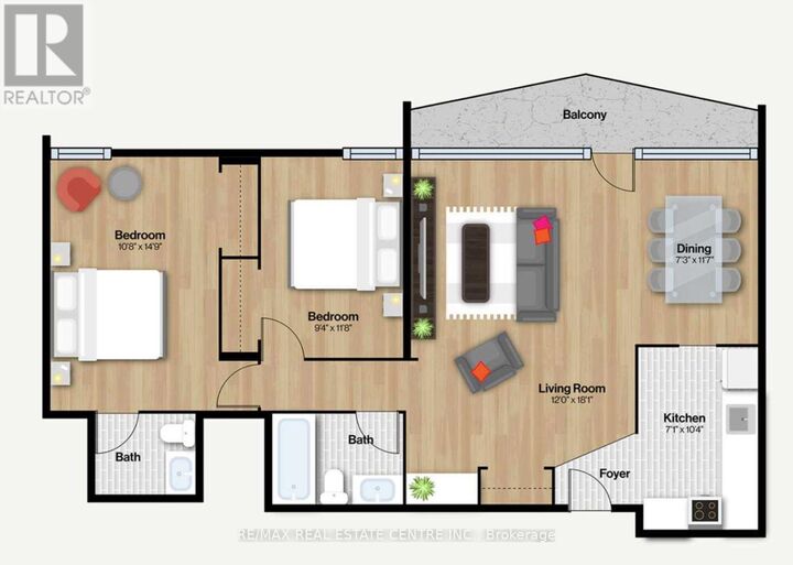Property Photo:  100 Graydon Hall Drive 2210  ON M3A 3A8 