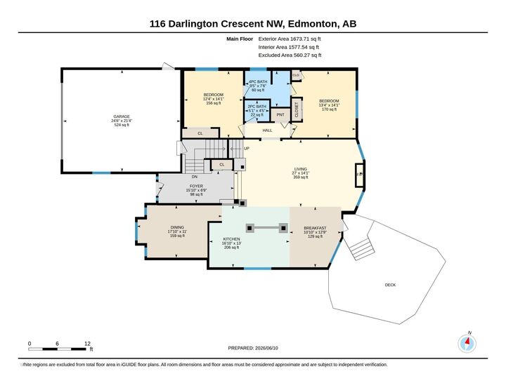 Property Photo: 116 Darlington Crescent NW AB T6M 2S1