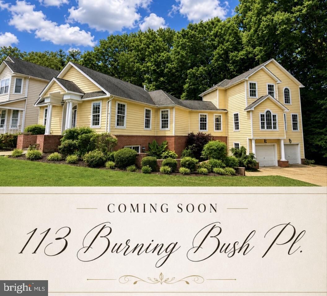 Property Photo:  113 Burning Bush Place  MD 20646 